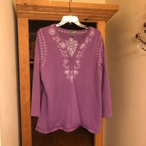 Lavender Sweater Tunic